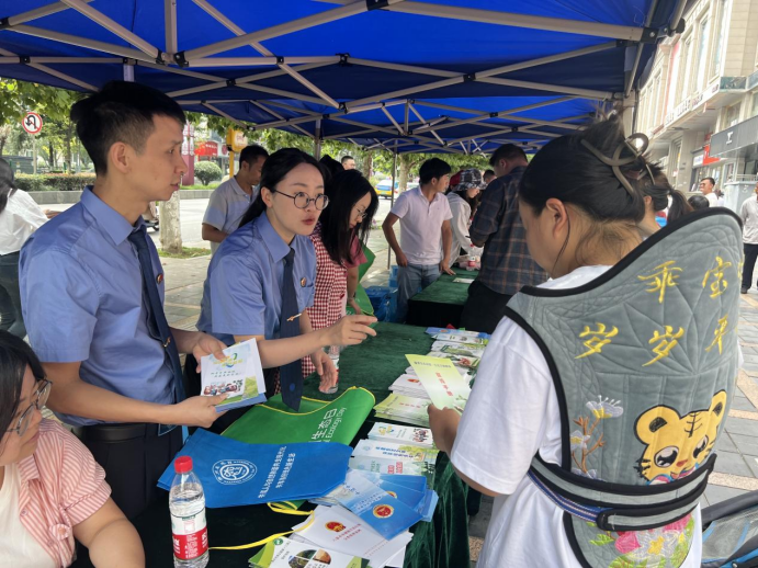 贵州六盘水市检察机关积极开展全国生态日法治宣传活动